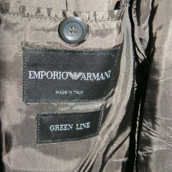 Emporio Armani Green Line Four Roll Three Blazer
